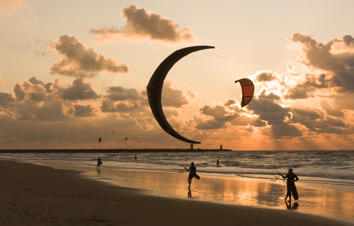 Kitesurfen