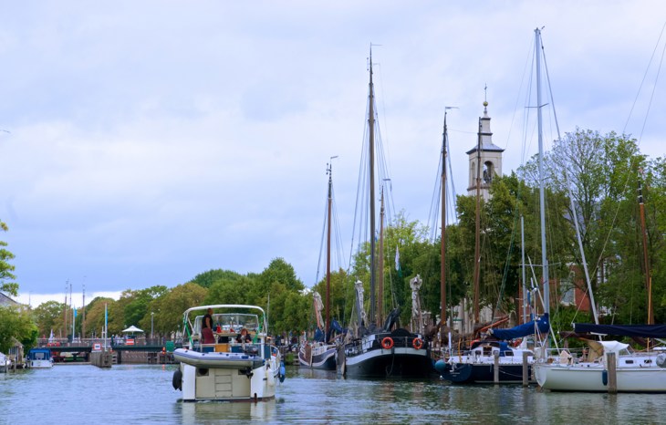 2. Muiden Is Een Typische Watersportplaats